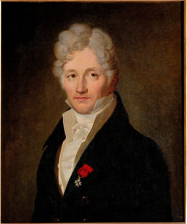 Portrait peint d'Alexandre Louis Auguste - Duc de Rohan